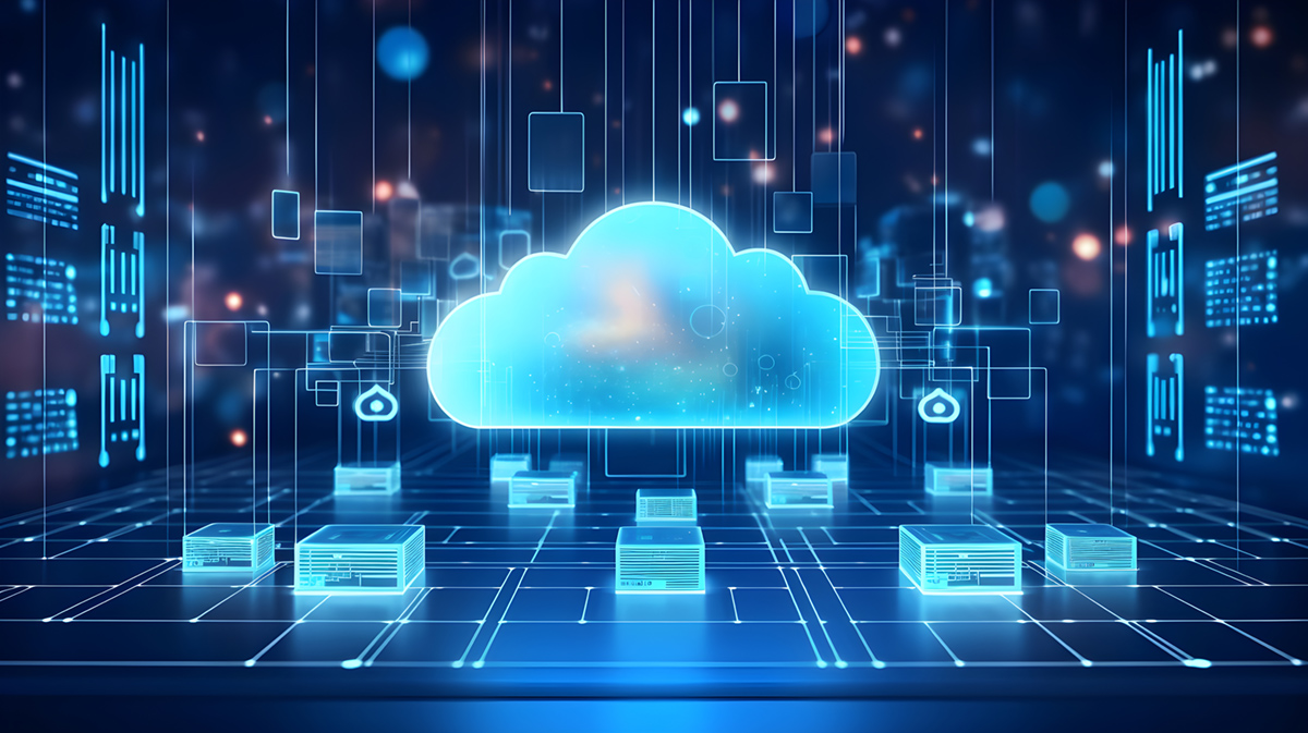Cloud Hosting structure illustration. <strong>Red Dust Snow Digital</strong>, Albury Wodonga